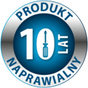 Produkt naprawialny 10 lat